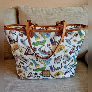 Dooney & Bourke Americana Landmark Tote, White
